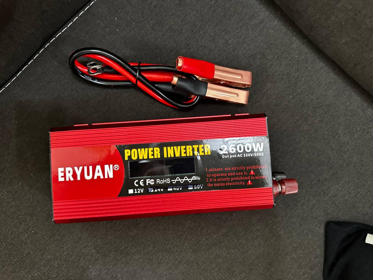 Инвертор напряжения с чистым синусом 12-220 В 2600 W (2321766662) - фото 5 Инвертор напряжения с чистым синусом 12-220 В 2600 W (2321766662) - фото 5