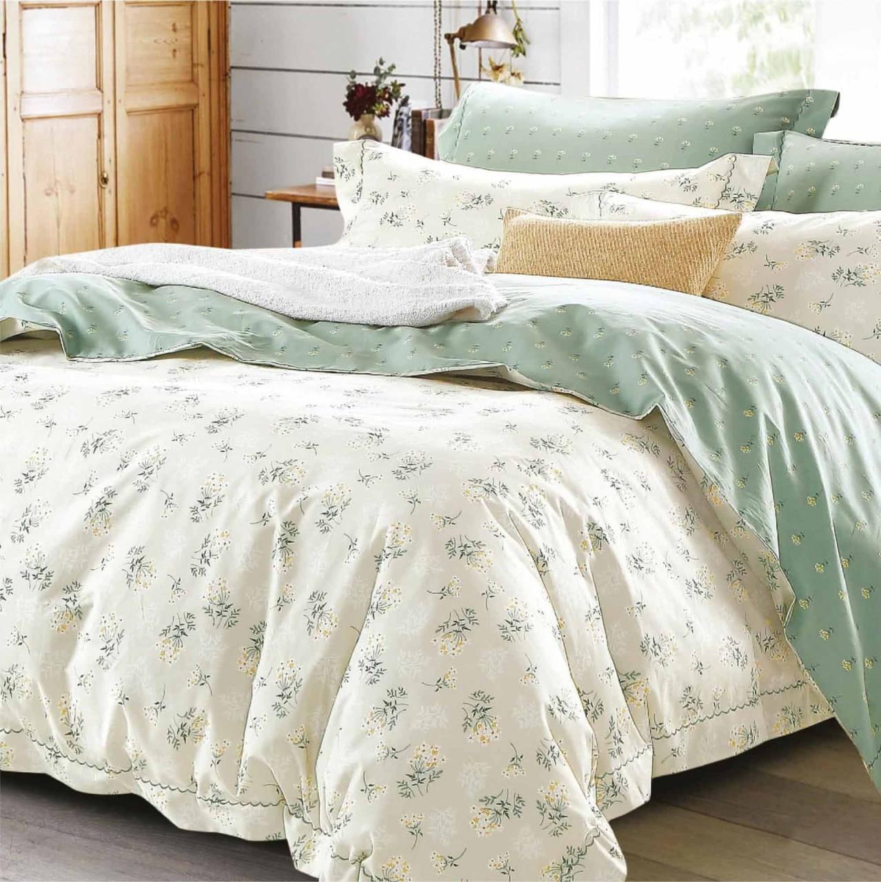 Постельное белье Viluta ранфорс 21139 двуспальная наволочки 50х70 см (23565275)