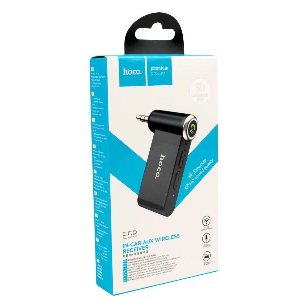 Адаптер автомобільний Hoco E58 Bluetooth - фото 4 Адаптер автомобільний Hoco E58 Bluetooth - фото 4