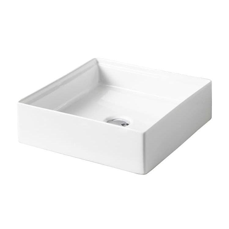 Умывальник накладной ARTCERAM Scalino SCL001 0100 380x380x115 мм Белый (143643)