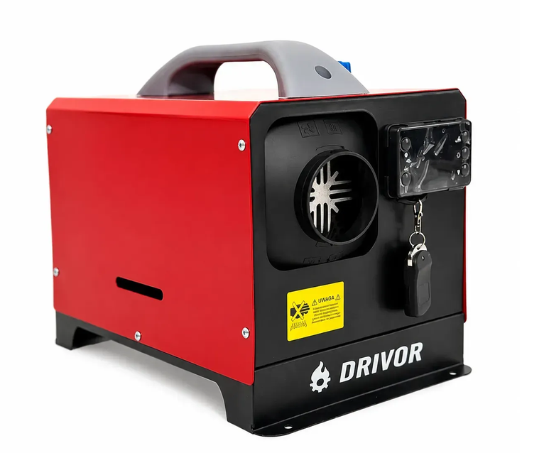 Обогреватель дизельный Webasto DRIVOR 9 кВт 12/24V автономный Bluetooth для автомобиля и помещений 20-50 кв. м (G1427)