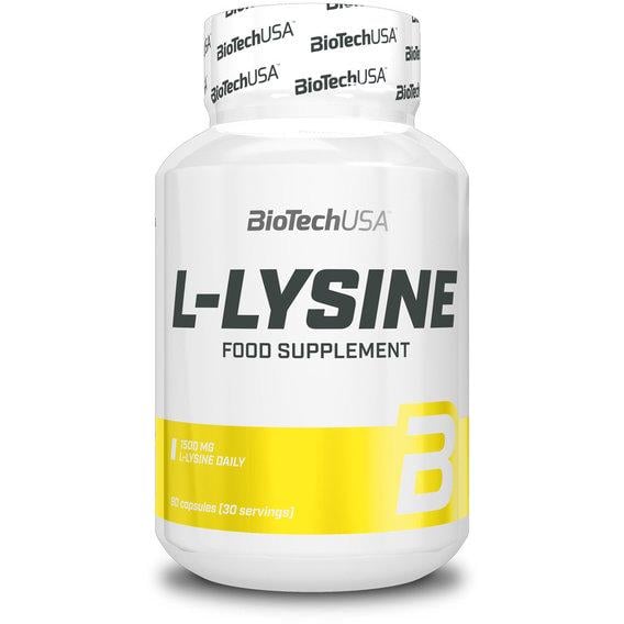 Лізин для спорту BioTechUSA L-Lysine 500 мг 90 Caps