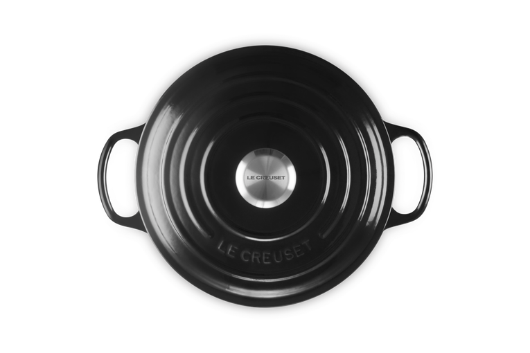 Каструля Le Creuset Signature 4,2 л з кришкою Чорний (21177241402430) - фото 4