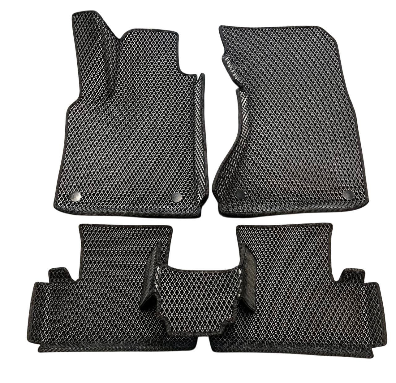 Коврики EVA с бортиками в салон для Audi Q5 2009-2017 гг. Черный (2611135008)