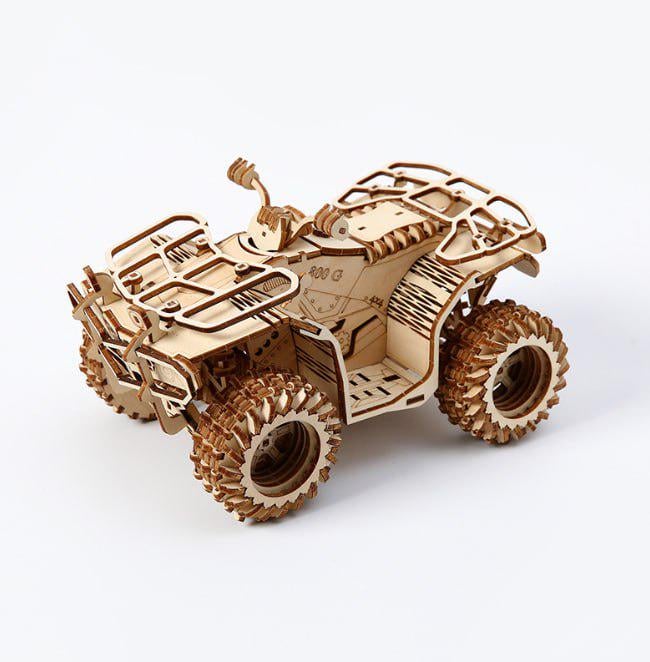 Конструктор 3D Пляжний Баггі CK803 дерев'яний 417 деталей (623)