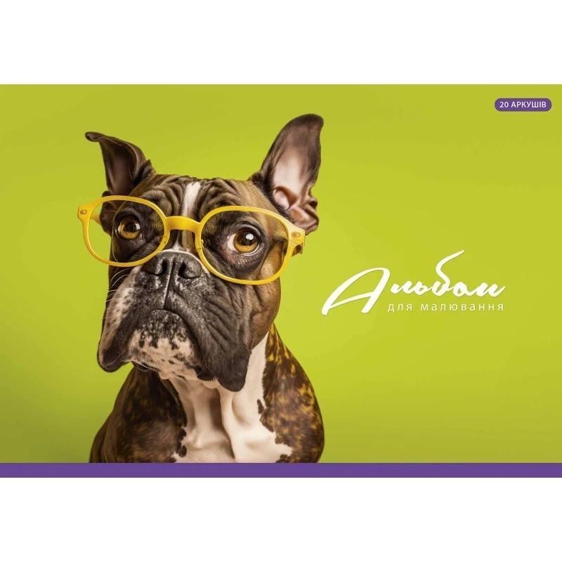 Альбом для малювання Школярик PB-GB-020-465-1 склейка 20 арк. (RLT42683)