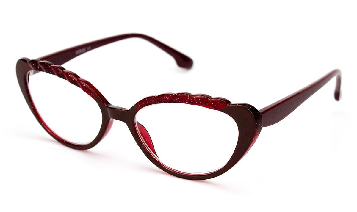 Очки для зрения женские Oftalmic диоптрия +1.25 52-17-138 линза полимер PD62-64 (439-44|G|p1.25|33)