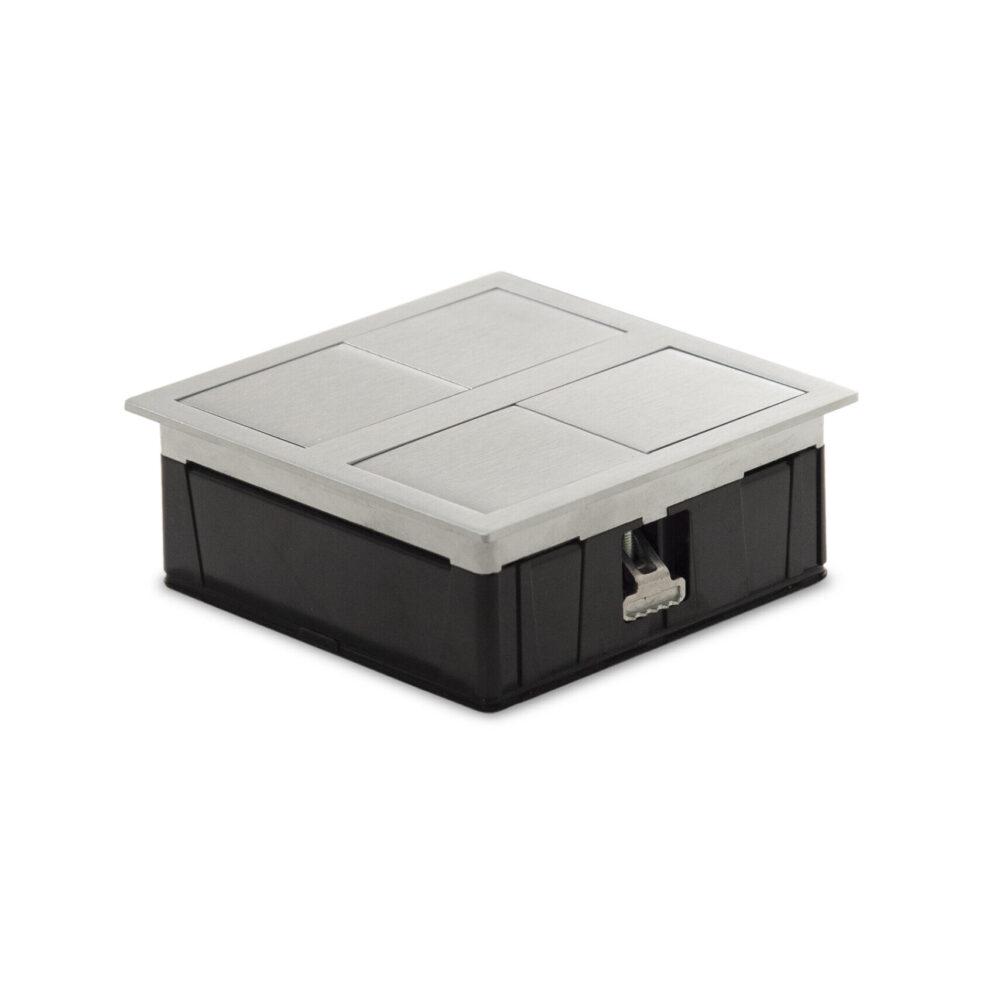 Розетковий блок ASA VERSAHIT Dual 1x220 та 1USB 5V IP54 Нержавіюча сталь (060.15F.00009) - фото 2