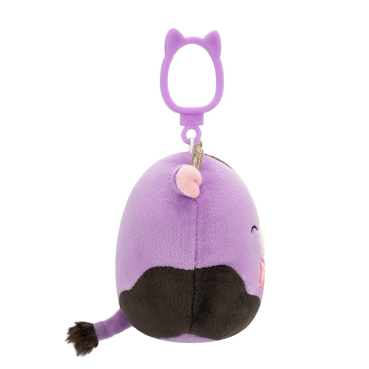 М'яка іграшка на кліпсі Squishmallows Корівка Олексі (SQCP00463-ks) - фото 5 М'яка іграшка на кліпсі Squishmallows Корівка Олексі (SQCP00463-ks) - фото 5