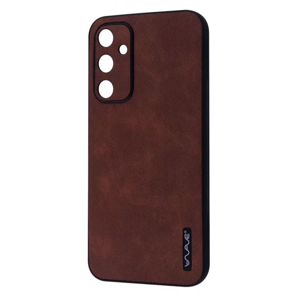 Чехол для телефона WAVE Leather Case Samsung Galaxy A35 Dark brown