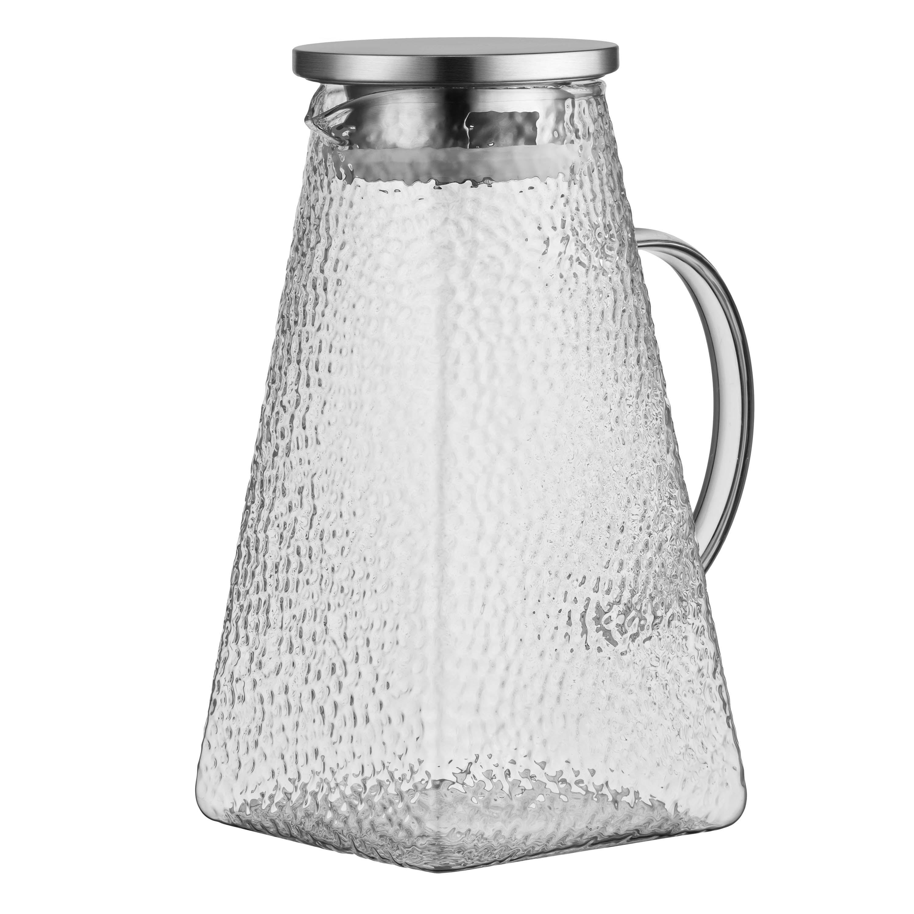 Кувшин Ardesto с металлической крышкой 1,5 л Прозрачный (AR2615SS) - фото 3