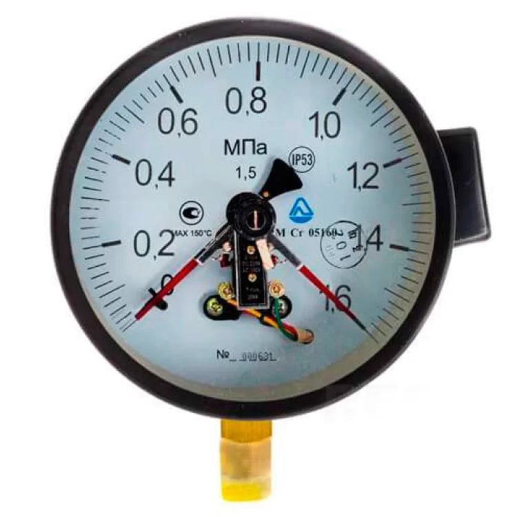 Манометр электроконтактный Склоприбор ДМ Сг 05160 1,6 МПа-1,5