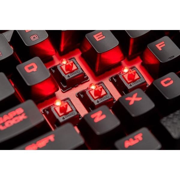 Клавиатура Corsair K63 RGB Cherry MX CH-9115020-RU USB Red (s-232653) - фото 3