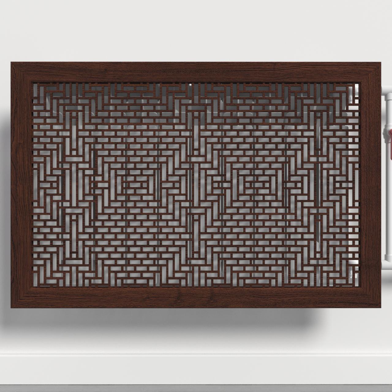 Решетка-экран на батарею SMARTWOOD 900 мм Венге (R20683110)