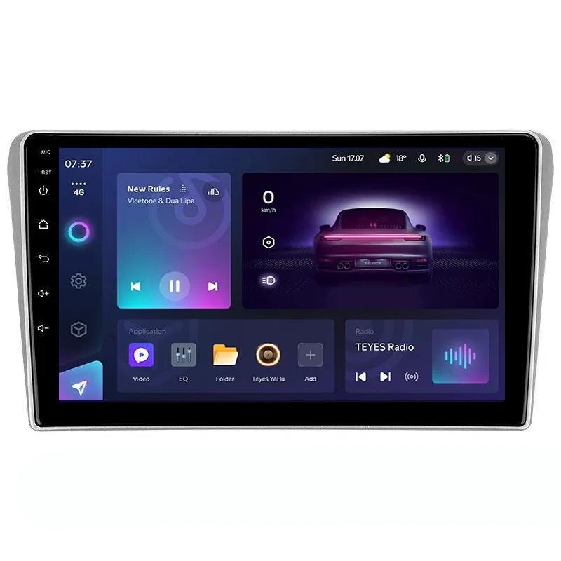 Автомагнитола штатная Teyes CC3 2K 4/32 Gb для Toyota Avensis T250 2 II 2003-2009 9" (AR-76349)