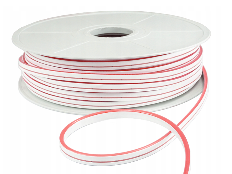 Неон світлодіодний LEDUA SMD2835 160 LED 4,9х11,5 мм 12 В 11 Вт IP65 1 м Рожевий (3885)