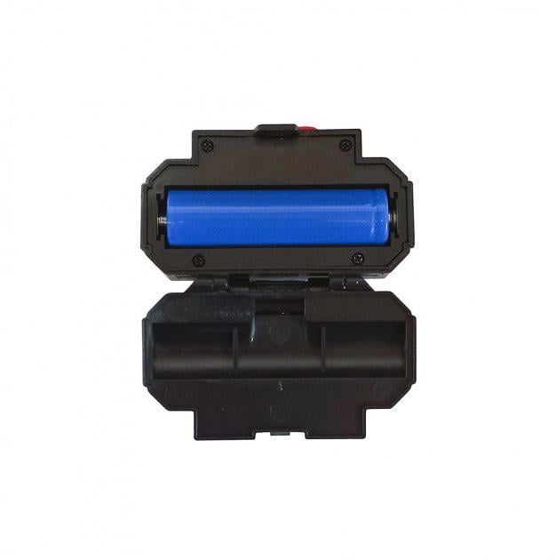 Фонарик налобный светодиодный КХ-1805 аккумуляторный Черный/Красный (1009089-Black) - фото 3