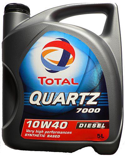 Моторна олива Total Quartz 7000 Diesel 10W-40 5 л