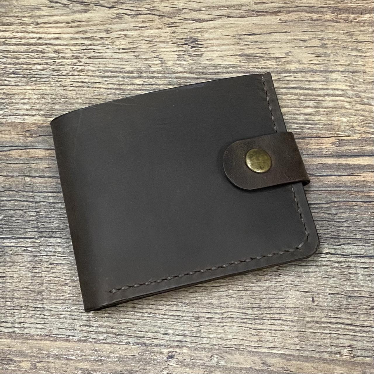 Кошелек мужской с монетницей Stedley Orso 1 натуральная кожа Темно-коричневый (2387276990)