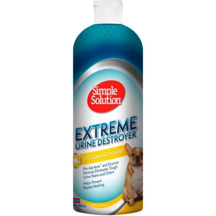 Засіб SIMPLE SOLUTION Urine Destroyer для нейтралізації запахів та видалення плям від сечі свійських тварин 945 мл (ss11362)
