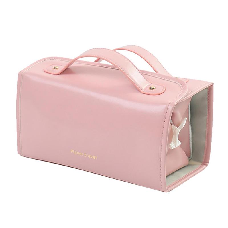 Женская косметичка Lesko SHY-02 Pink (2661553636)