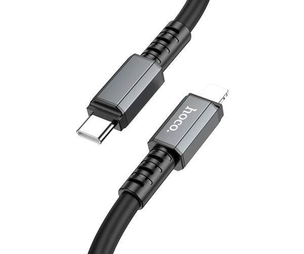 Кабель дата Fast Charging Hoco X85 20W Type-C to Lightning 1 м Black