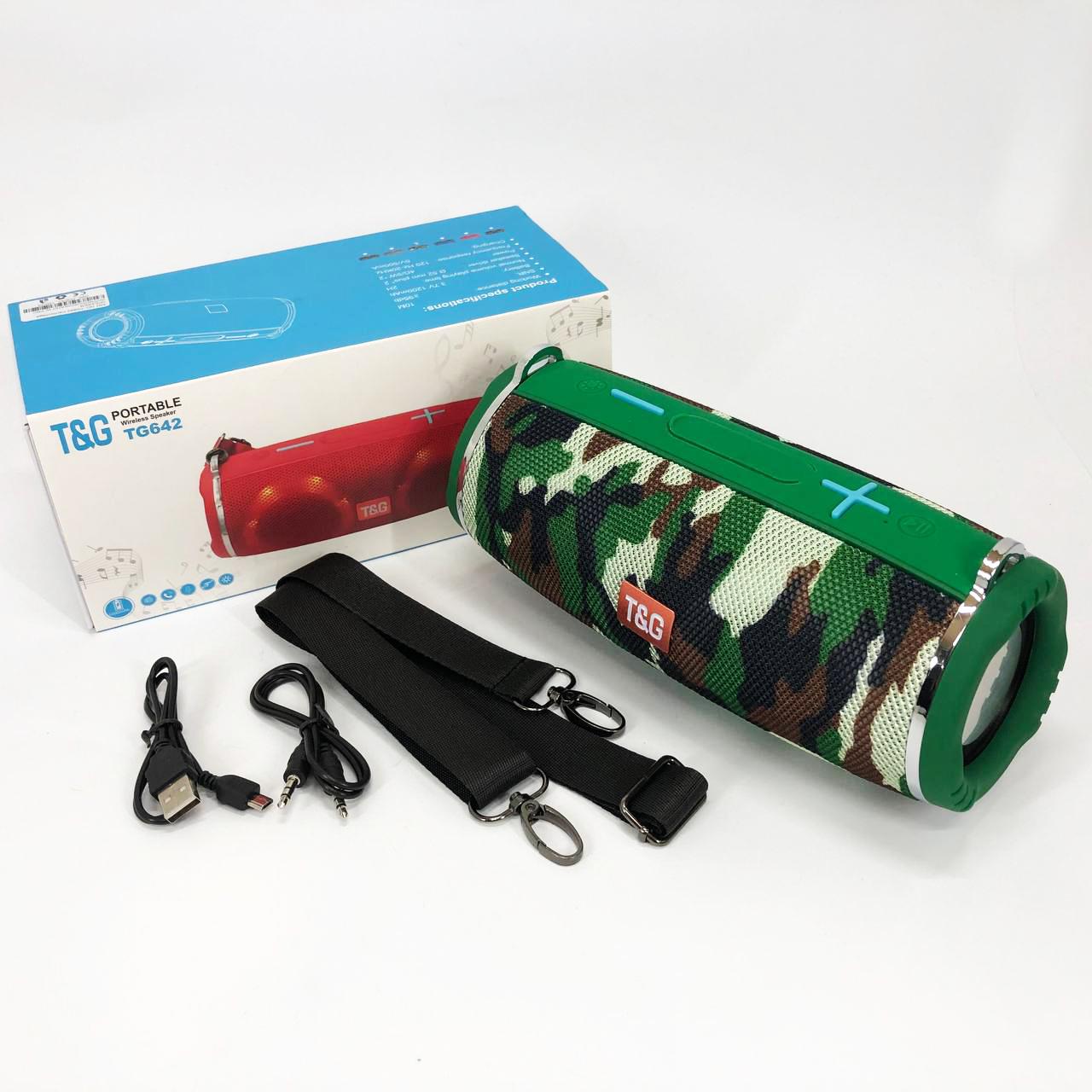 Колонка портативна TG642 з RGB підсвічуванням та ремінцем - фото 4 Колонка портативна TG642 з RGB підсвічуванням та ремінцем - фото 4