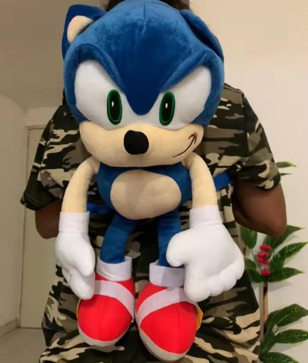 М'яка іграшка рюкзак їжак Сонік - фото 6