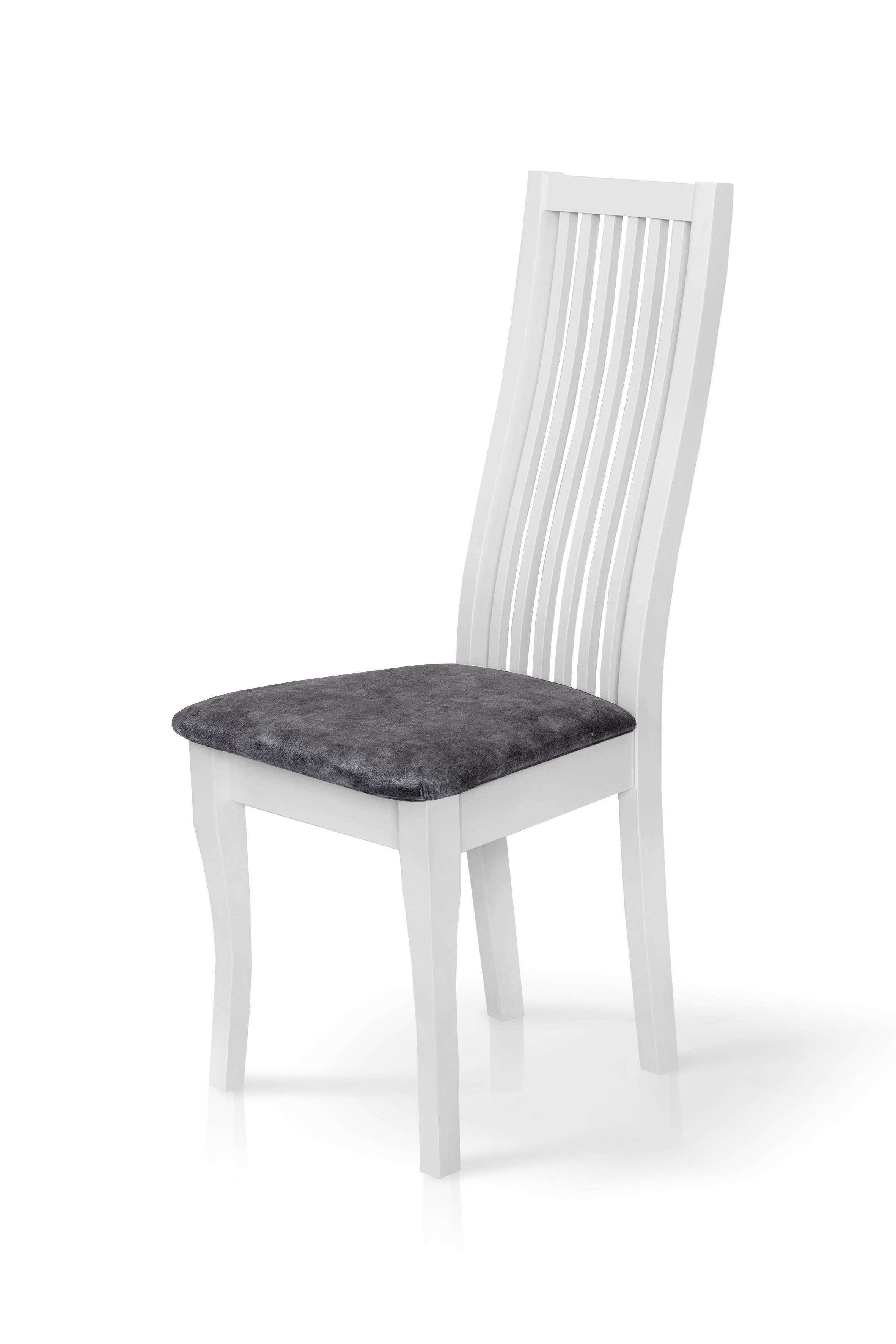 Стілець для кухні та вітальні УЛЬТРА Жасмін 440х1015х440 мм Білий/Вавілон (GAА0053947) - фото 2 Стілець для кухні та вітальні УЛЬТРА Жасмін 440х1015х440 мм Білий/Вавілон (GAА0053947) - фото 2