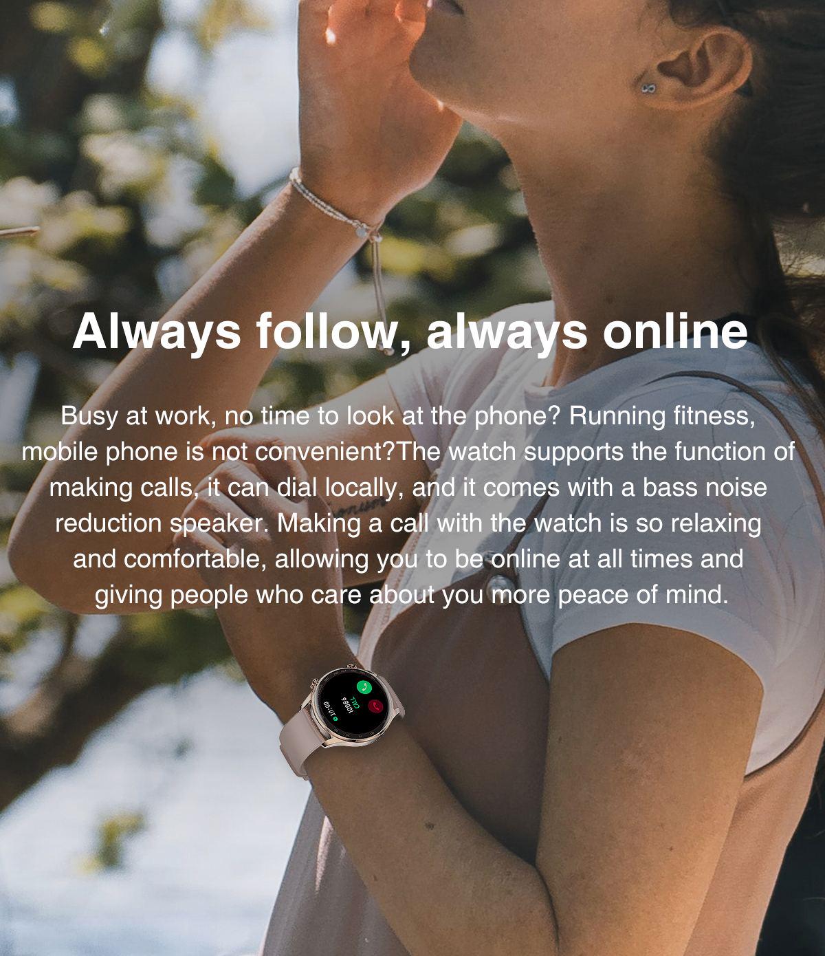 Смарт-часы Lemfo Ak32 Gold пульсометр/тонометр/разговор 2 ремешка - фото 11