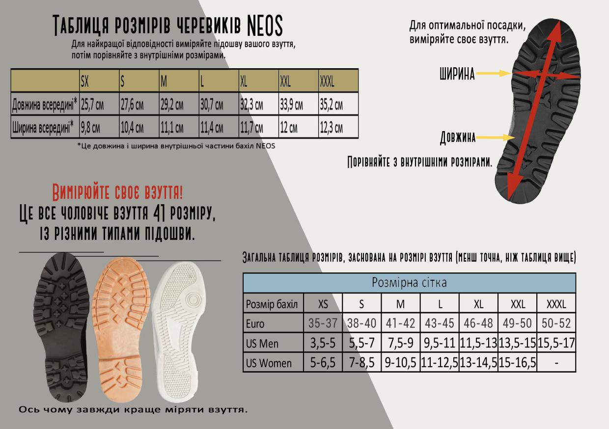 Бахили зимові NEOS Explorer Stabilicer утеплені водонепроникні із шипованою підошвою р. 46-48/XL - фото 9