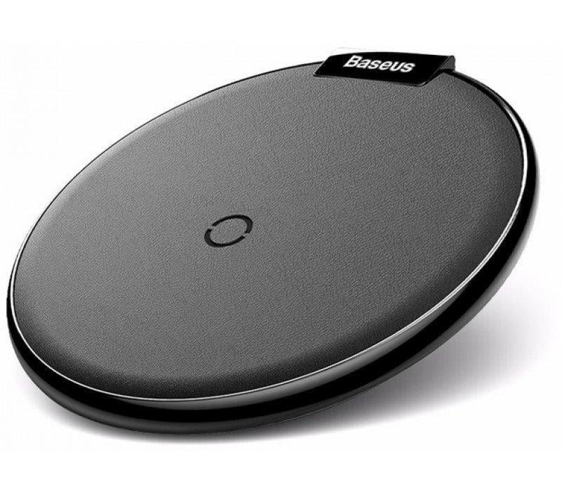 Зарядні пристрої для телефонів Baseus Desktop Wireless Charger бездротова Qi-стандарту Black (6612)