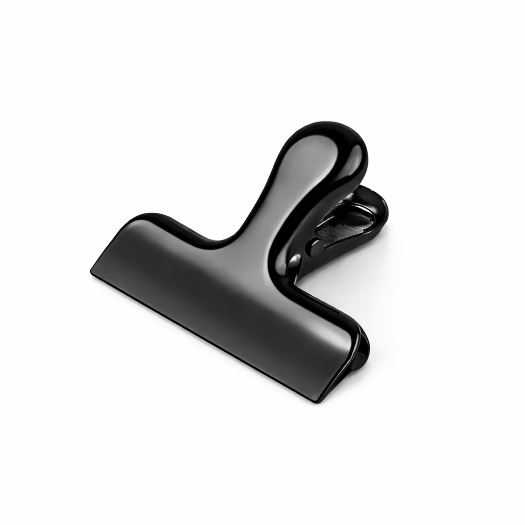 Клипса для пакетов Bar House из нержавеющей стали Черный