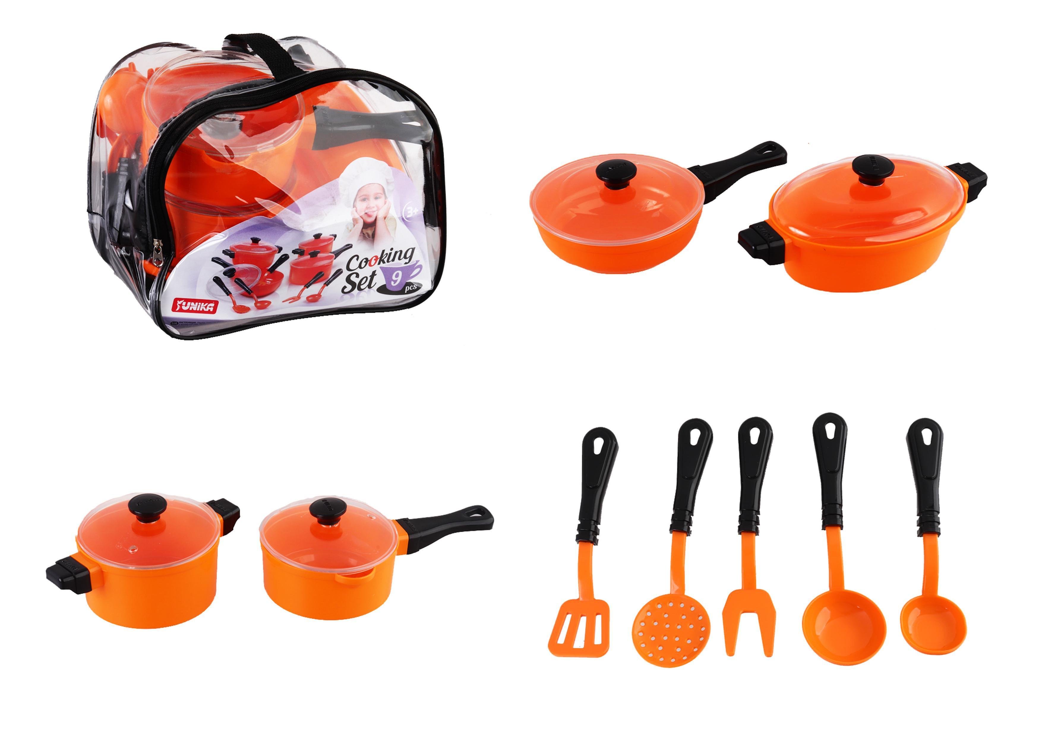Набір посуду ЮНІКА 1474 Cooking Set 9 ел. (MTT-104281)