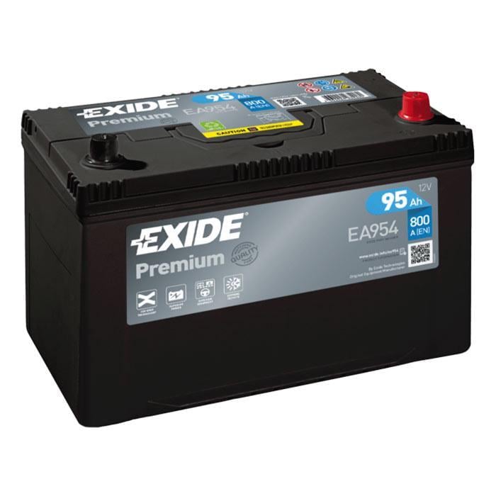 Акумулятор автомобільний EXIDE Premium EA954 EN 6СТ-95Ah АзЕ ASIA 800A (59593)