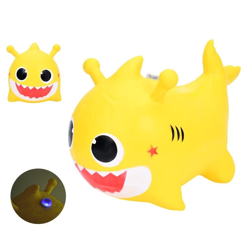 Стрибунець для дітей Акула MS 4158 Жовтий - фото 2 Стрибунець для дітей Акула MS 4158 Жовтий - фото 2