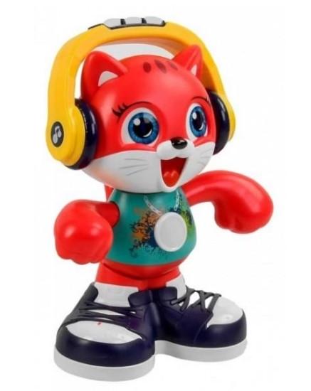 Игрушка развивающая музыкальная Кот HOLA E721 со световыми и звуковыми эффектами