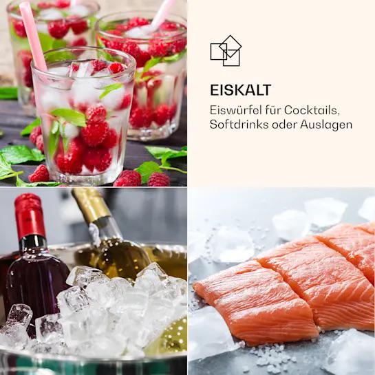 Ледогенератор KLARSTEIN Icemeister 2G LC дисплей из нержавеющей стали 12 кг/24 ч (10035712) - фото 4