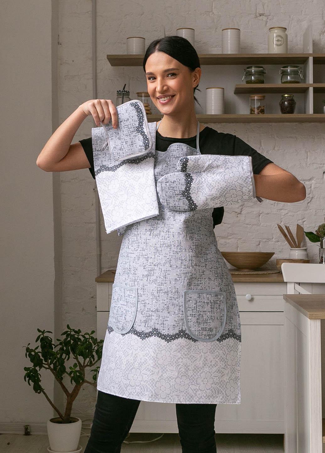 Кухонный набор Горошек ажурный 4 шт. (кнгаж) Кухонный набор Горошек ажурный 4 шт. (кнгаж)