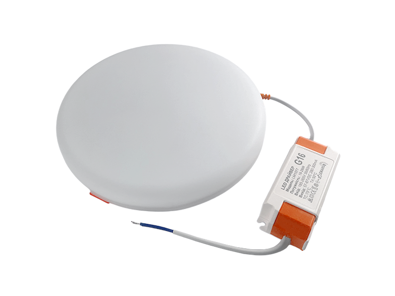 Світильник світлодіодний Lemanso LM1077 Стелс врізний 24 Вт 2400 Лм 6500K 85-265 В IP20 круглий (5969)