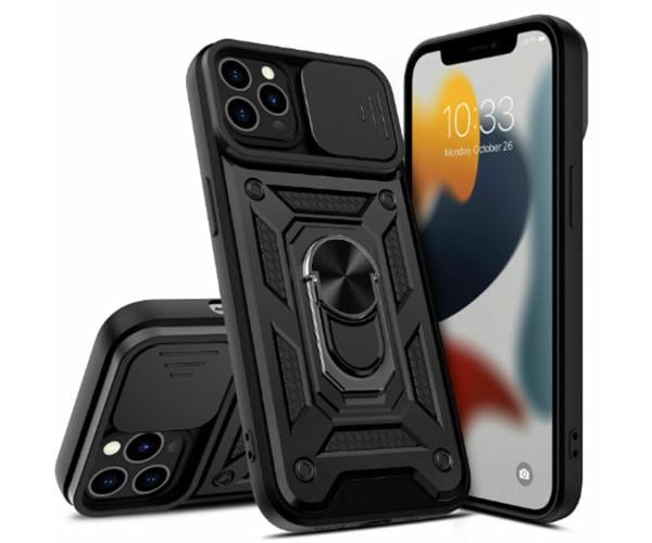 Чохол-накладка Ricco Camera Sliding для Apple iPhone 13 Pro Чорний