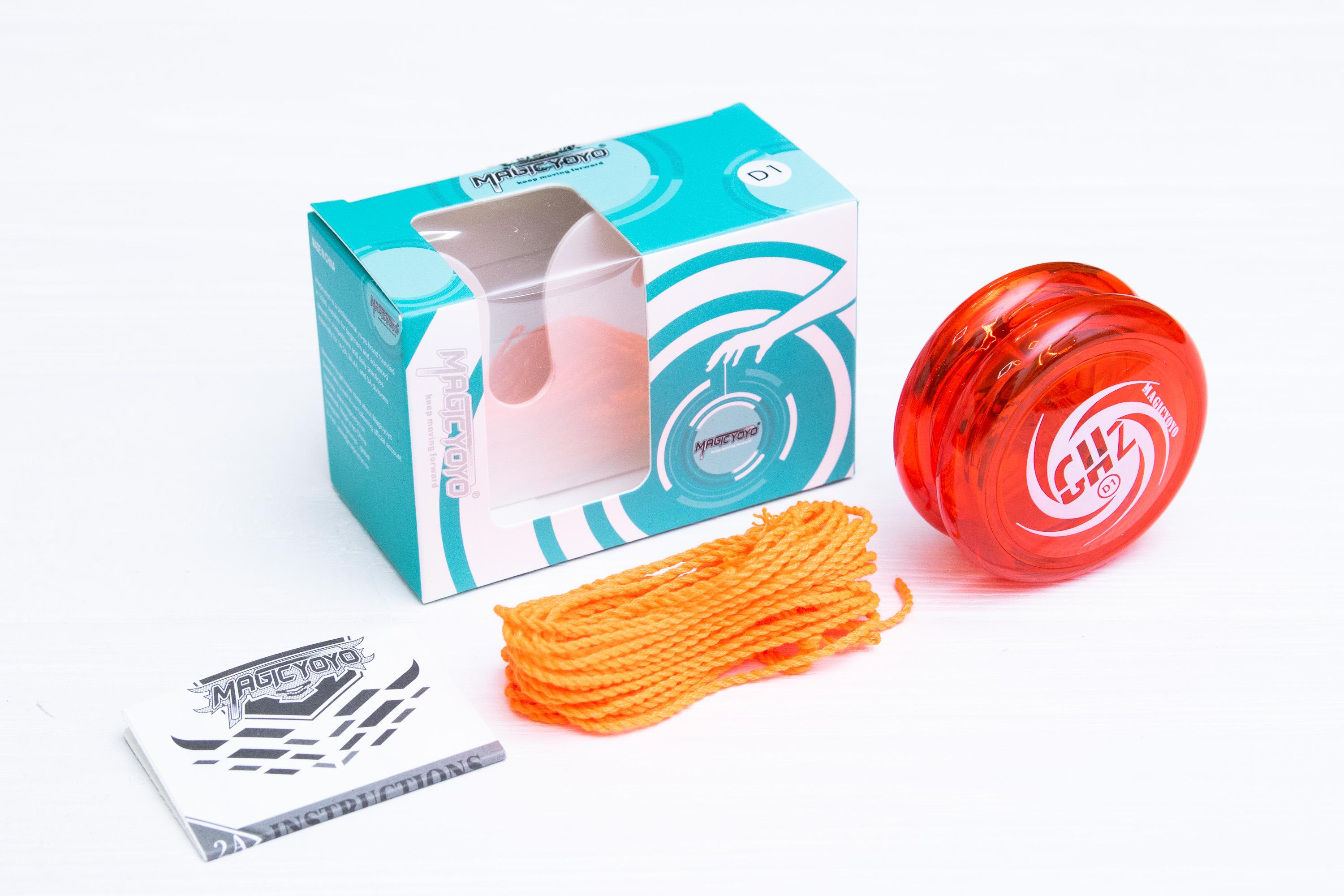 Іграшка йо-йо для новачків та для лупинга Magic Yoyo D1 Червоний (23280635) - фото 3 Іграшка йо-йо для новачків та для лупинга Magic Yoyo D1 Червоний (23280635) - фото 3