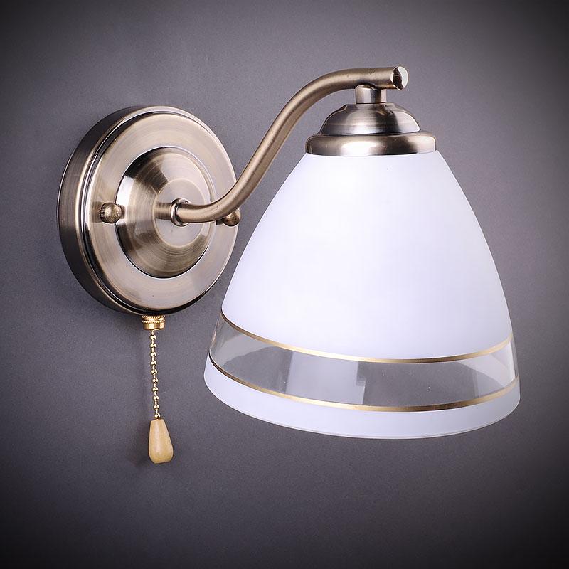 Бра настенное Light House DL-17342/1W   Бронзовый