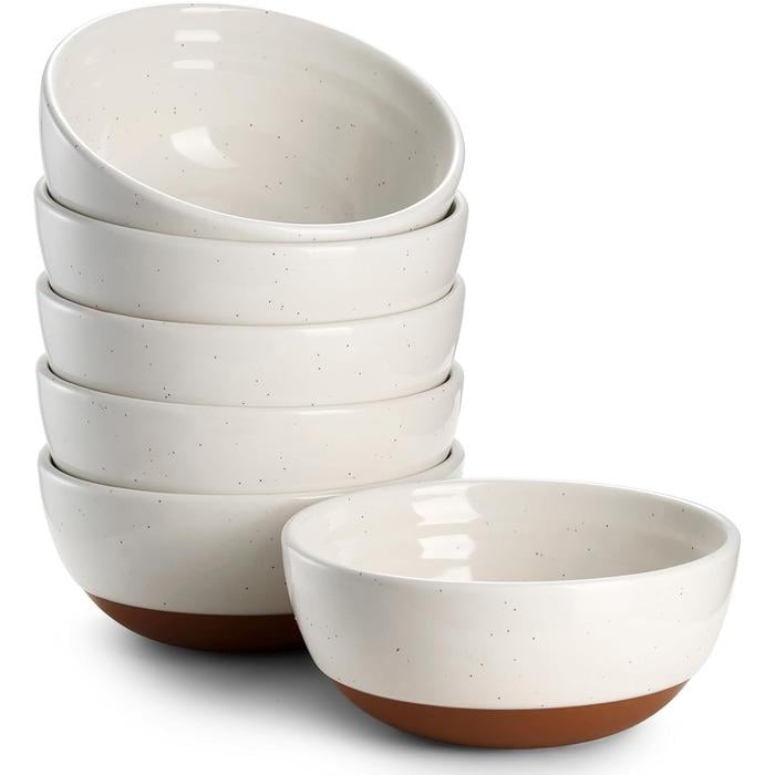 Набір піал десертних Dowan 6 шт. 270 мл Алебастр Білий (33556188) Набір піал десертних Dowan 6 шт. 270 мл Алебастр Білий (33556188)