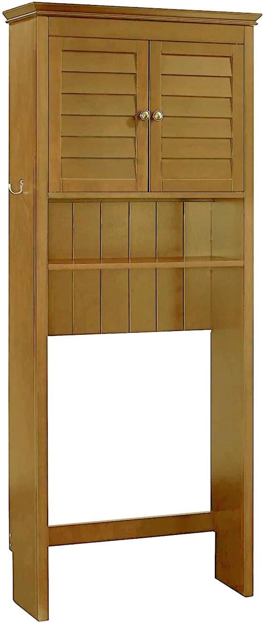 Стеллаж над унитазом из дерева Азрак Мускат (СУТ-001307)