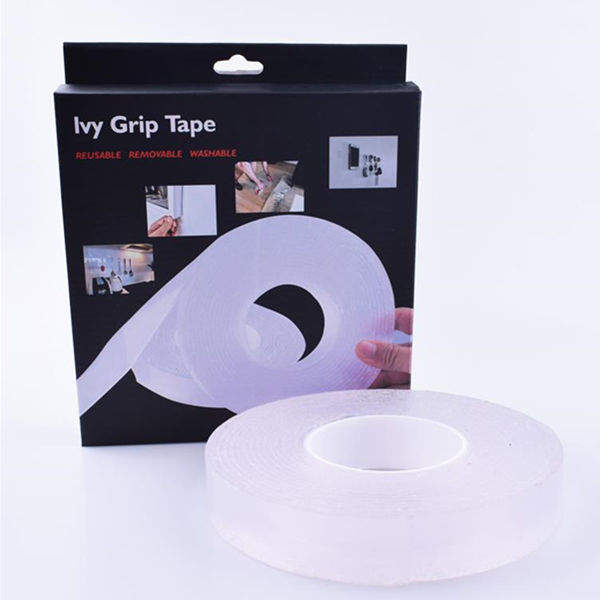 Клейкая лента Ivy Grip Tape 5 м Многоразовая Прозрачная (4352324553)