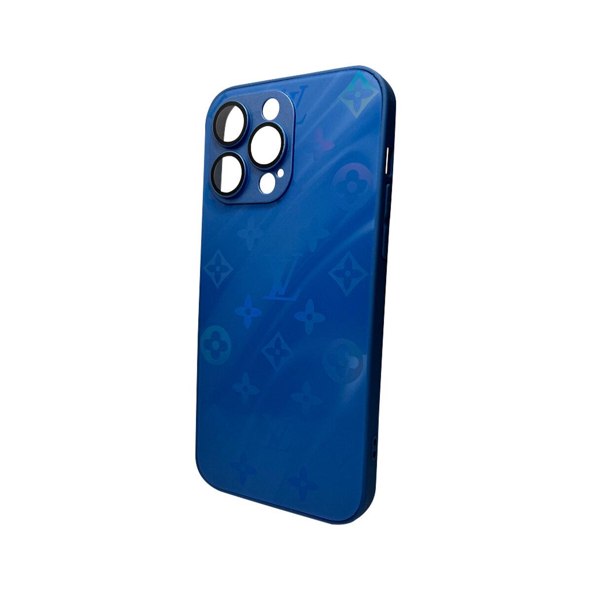 Протиударний чохол для Apple iPhone 13 Pro Max AG Glass Gradient Frame Navy Blue