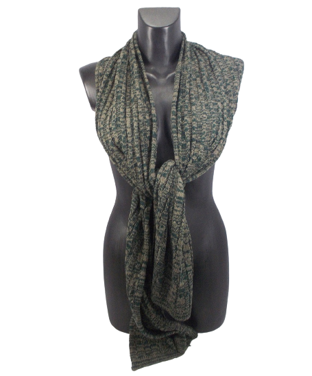 Шарф мужской Piaoxiu Зеленый/Коричневый (1519880381)