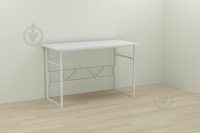 Комп'ютерний стіл Ferrum-decor Раян 75x100x60 білий ДСП Біле 16мм