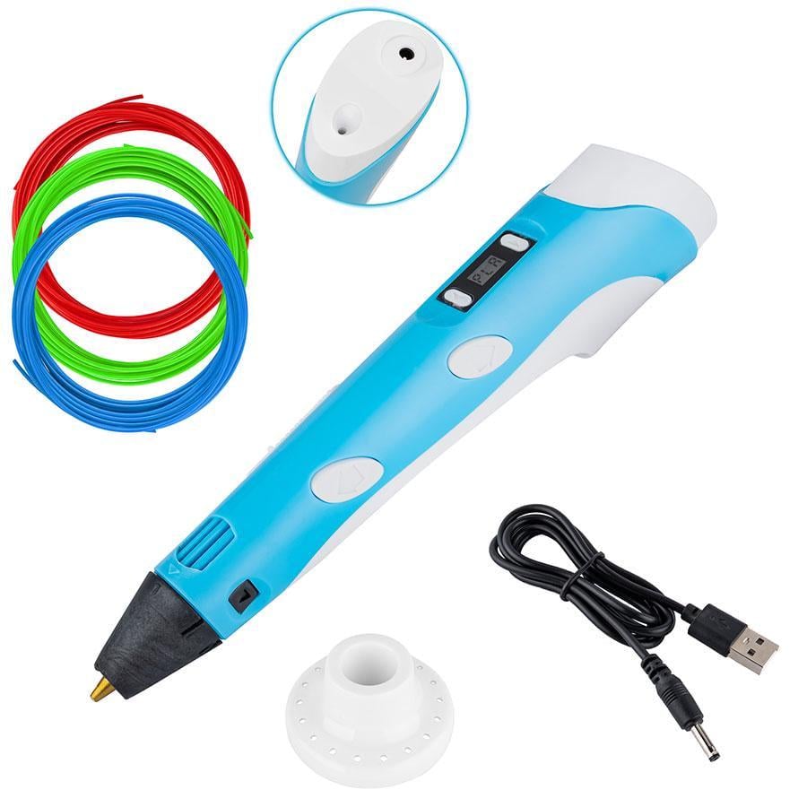 3D ручка з PLA-пластиком Блакитний (286632) - фото 2